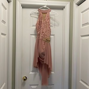 Tenth House Dance Costume Dusty Rose Adult Medium-Style TH20223